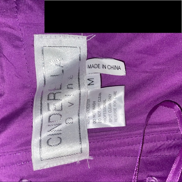 {Cinderella Divine} Corseted Magenta Formal Dress - Picture 11 of 11